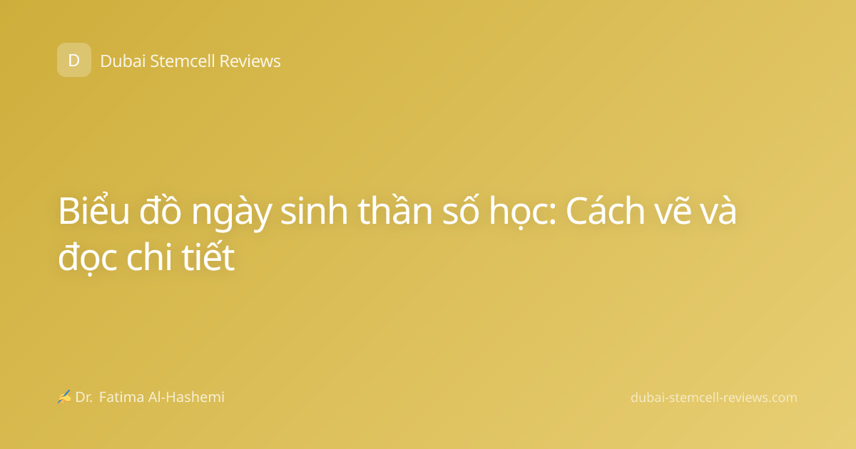 Biểu đồ ngày sinh thần số học: Cách vẽ và đọc chi tiết